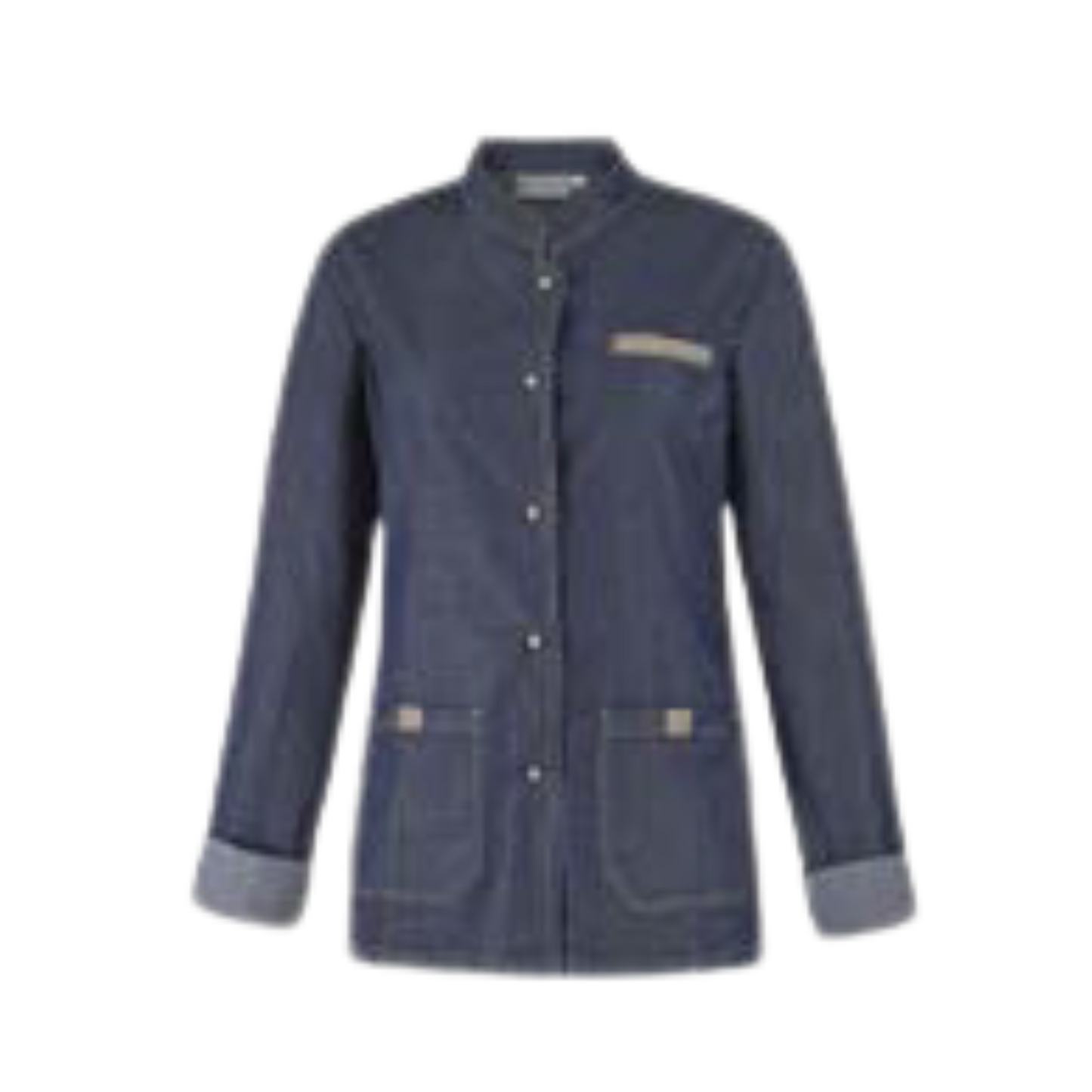 Veste de cuisine HSA Denim COUPE MIR FEMME