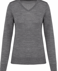 Pull Mérinos col V femme - PK911