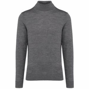 Pull Mérinos col roulé homme - PK912